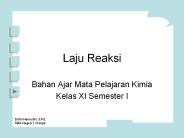 Laju Reaksi