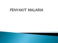 PENYAKIT MALARIA PowerPoint PPT Presentation