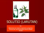 SOLUTIO (LARUTAN)