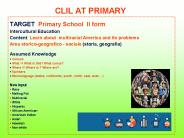 CLIL AT PRIMARY
