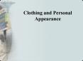 Clothing and Personal Appearance PowerPoint PPT Presentation