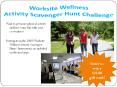 Worksite Wellness Activity Scavenger Hunt Challenge PowerPoint PPT Presentation