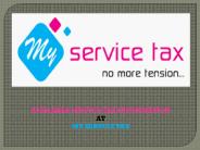Available Service Tax Information at My Service Tax