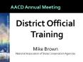 District Official Training PowerPoint PPT Presentation