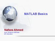 MATLAB Basics