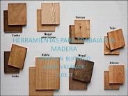 HERRAMIENTAS PARA TRABAJAR LA MADERA