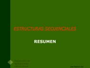 ESTRUCTURAS SECUENCIALES