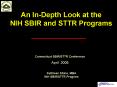 Indepth review - NIH SBIRs PowerPoint PPT Presentation
