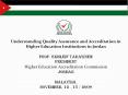 Accreditation and Quality Assurance in the Jordanian Higher Education Institutions PowerPoint PPT Presentation