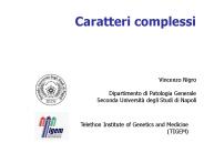 Caratteri complessi