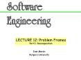 Software Engineering Lecture Slides PowerPoint PPT Presentation