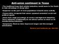 Anti-union sentiment in Texas PowerPoint PPT Presentation