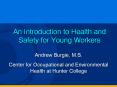 An Introduction to Health and Safety for Young Workers PowerPoint PPT Presentation