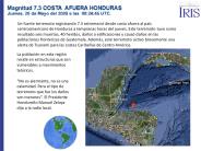 Un fuerte terremoto registrando 7.3 estremeci