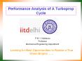 Performance Analysis of A Turboprop Cycle PowerPoint PPT Presentation