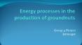 Energy processes in the production of groundnuts PowerPoint PPT Presentation