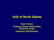 Soils of North Dakota