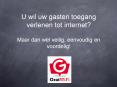 U wil uw gasten toegang verlenen tot internet? PowerPoint PPT Presentation