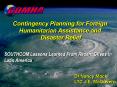 Contingency Planning for Foreign Humanitarian Assistance and Disaster Relief PowerPoint PPT Presentation