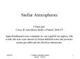 Stellar Atmospheres PowerPoint PPT Presentation