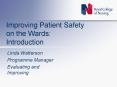 Improving Patient Safety on the Wards: Introduction PowerPoint PPT Presentation