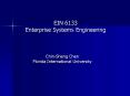 EIN 6133 Enterprise Systems Engineering PowerPoint PPT Presentation