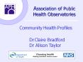 Association of Public Health Observatories PowerPoint PPT Presentation