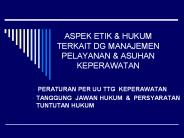 ASPEK ETIK