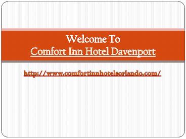 Hotel near Walt Disney World