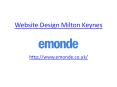 Website Design Milton Keynes PowerPoint PPT Presentation