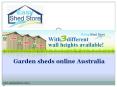 Garden sheds online Australia PowerPoint PPT Presentation