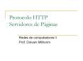 Protocolo HTTP Servidores de P PowerPoint PPT Presentation