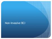 Non-Invasive BCI