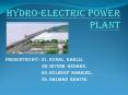 Hydro-electric power plant PowerPoint PPT Presentation
