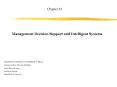 Management Decision Support and Intelligent Systems PowerPoint PPT Presentation