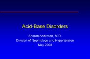 Acid-Base Disorders