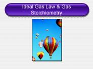 Ideal Gas Law
