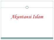Akuntansi Islam