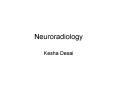 Neuroradiology PowerPoint PPT Presentation