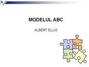 MODELUL ABC ALBERT ELLIS