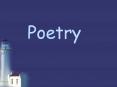 Poetry PowerPoint PPT Presentation