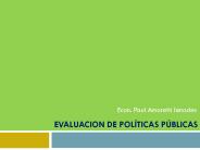 EVALUACION DE POL
