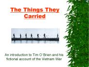 The Things They Carried