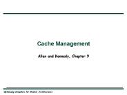 Cache Management