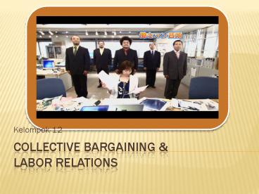 Collective Bargaining