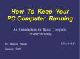 How To Keep Your PC Computer Running PowerPoint PPT Presentation