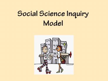 Social Science Inquiry Model