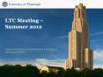 LTC Meeting  PowerPoint PPT Presentation