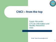 CNCI 
