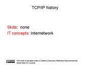 TCP/IP history
